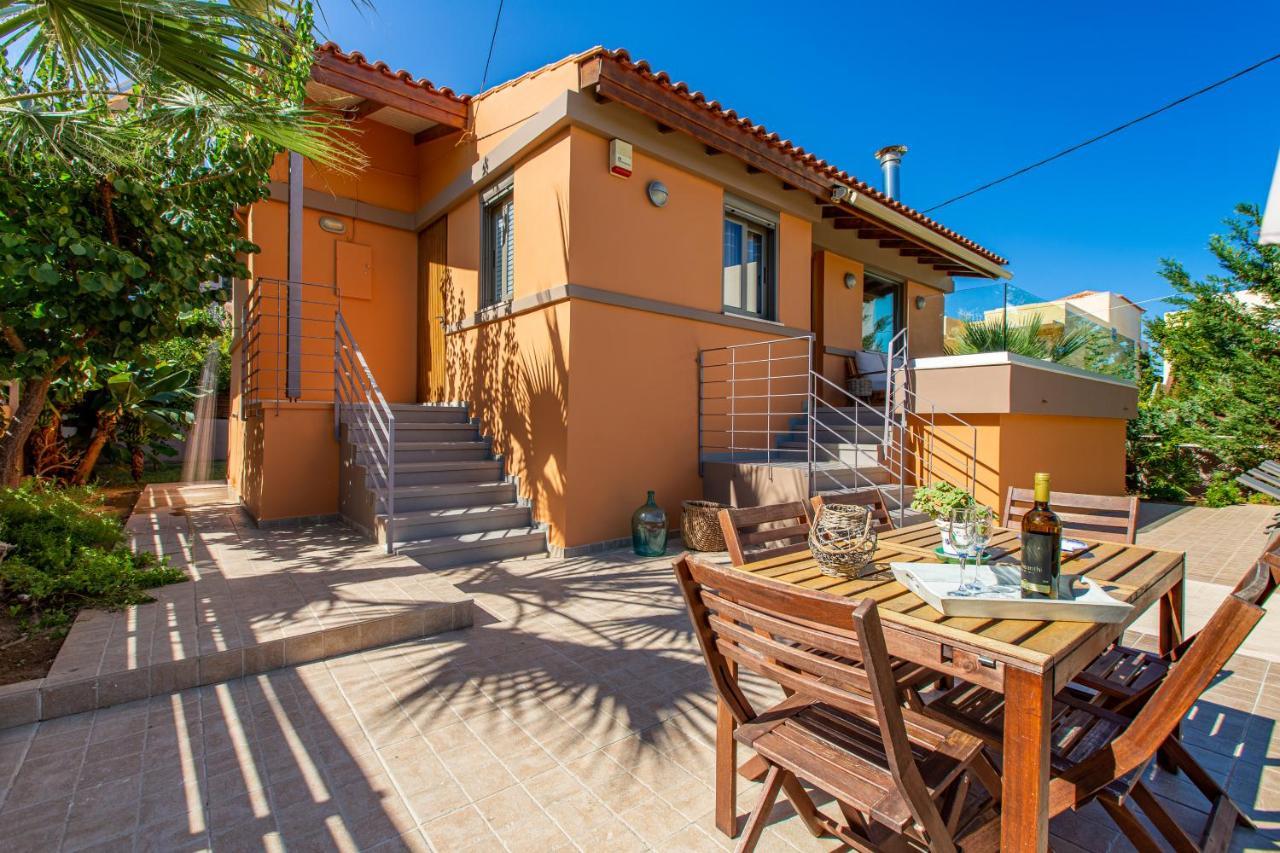 Villa Rea'S Sea House Kato Galatas Esterno foto